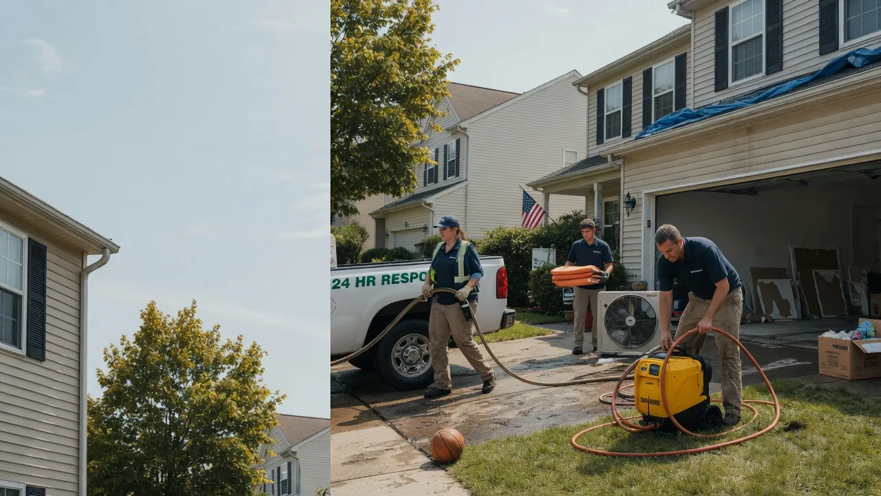 Emergency Water Damage Restoration in California near me